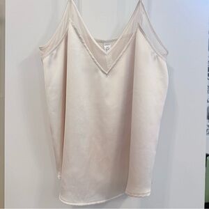 SPANX Cream Sleeveless Fitted Camisole